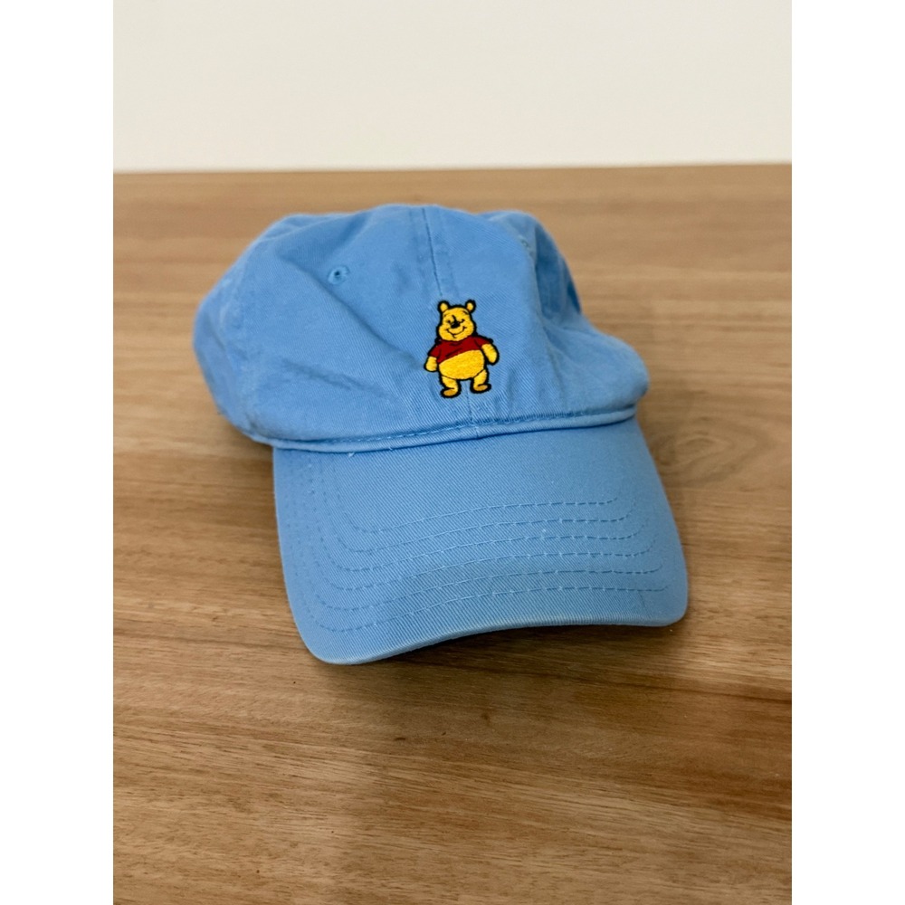 Disney Winnie the Pooh Kids Baseball Cap Light Blue Embroidered Hat SHA6364